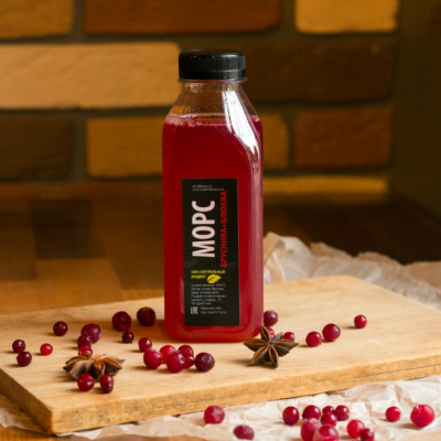 Морс Клюквенный , 500 мл.